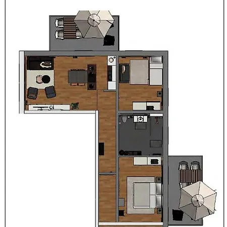 Q-Stall Apartments, Apartment Q4 شقة